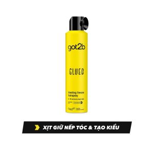 Gôm xịt tóc Got2b Glued Blasting Freeze Hairspray 300ml - Tạo kiểu Giữ nếp đến 72h