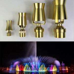 LazaraHome Brass Nozzle Cascade Cedar Style Jet Jetting Fountain Spray Pond Sprinkler Head