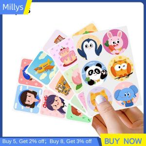 Millys 36 60PCS Mosquito Repellent Stickers Cartoon Natural Mosquito Patches Non-Toxic Outdoor Camping Traveling Fishing Kids Supply