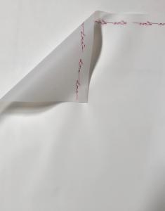 20 Lembar Kertas Buket Motif Love Letter Border Cellophane Flower Wrapping Hand Bouquet KB6040