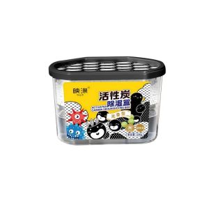 500ML Dehumidifier Moisture Absorber | Removes Odor Deodorizer Charcoal | Odor Remover Air Purifying