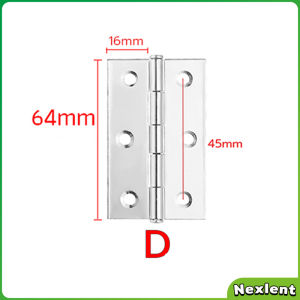 Nexlent Stainless steel Door Hinges Flat Hinges Solid Wood Door Hinge