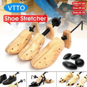 ZGZJYW Shoe Stretcher Wooden Shoes Tree Shaper RackWood Adjustable Flats Pumps Boots Expander Trees Size S/M/L Man Women
