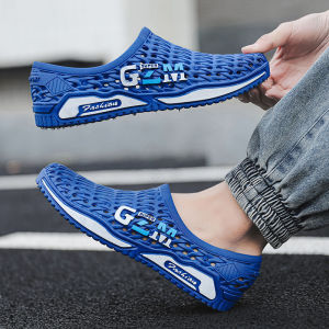 รองเท้าหลุม รองเท้าลุยน้ำฤดูร้อนของผู้ชาย รองเท้ากันลื่นระบายอากาศได้ดี