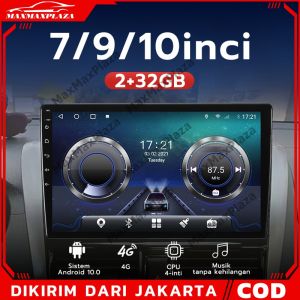 (Dikirim Dari Jakarta) 7/9/10 Inci Android 10 Car Stereo Radio 2GB RAM 32GB ROM Bluetooth WiFi GPS Navigation Head Mobil Multimedia Pemutar Video IPS 2.5D 7/9/10 Inch 2+32GB