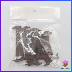 First Chioce  เชือกรองเท้าแบบซิลิโคน ไม่ต้องผูก 16 แท่ง / แพ็ค Lazy shoelaces