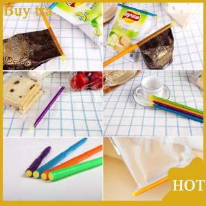 [Buytra] 8PCS Useful Plastic Bag Clip Seal Stick Storage Bar Storage Bag Sealer Clamp