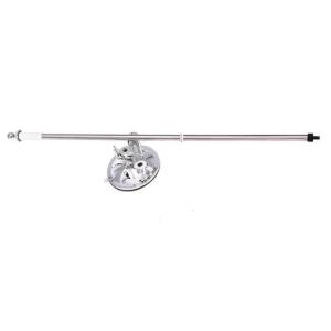 Rustproof Stainless Steel Extendable Car Flag Poles Detachable Suction Cup Base Outdoor Parades Ceremonies
