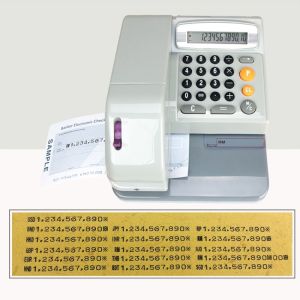 CHECKWRITER MACHINE CHEQUE WRITER MACHINE CHEQUE WRITER MACHINE *FREE INK REFILL