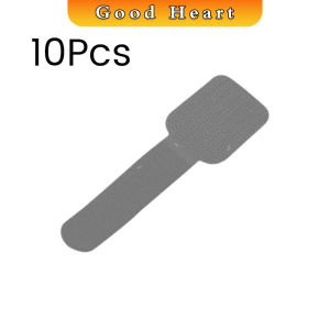 J.D. เทปตีนตุ๊กแก 10ชิ้น/แพ็ค ที่เก็บสายไฟ หัวเข็มขัดรัดสายเคเบิ้ล Magic Tape