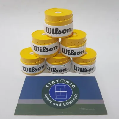 Wilson Tennis Grip Overgrip Profile Pro Perforated Tennis Unit