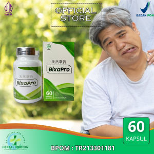 BIXAPRO Obat Stroke Lumpuh Menahun Bibir Miring Kebas & Mati Rasa