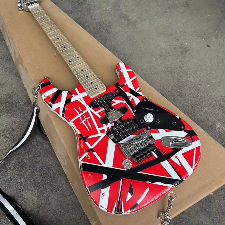 Relic%20Aged%20EVH%20Eddie%20Van%20Halen%20Wolf%20Guitar%20Music%20Man%20Ernie%20Ball%20Axis%20Smoke%20Hot%20Style%20Vintage%20Electric%20Guitar%20Professional%20Guitar%20-%20Image%208