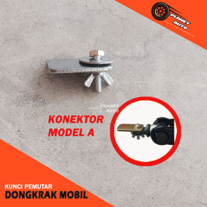 Kunci Pemutar Dongkrak Mobil Universal Jack Ratchet Wrench Wheel Lug Wrench
