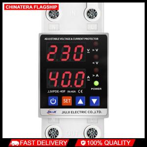 Overvoltage Protection Device 40A/63A 220V Voltage Output Stabilizer Adjustable
