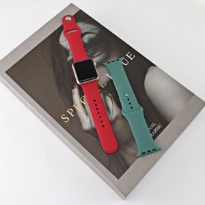 For Apple Watch Band Ultra 2 49mm Soft Silicone Sport Replacement Wrist Strap iWatch Series 10 9 8 7 6 5 4 3 SE Watchband 41mm 45MM 38mm 42mm 40mm 44mm Strap