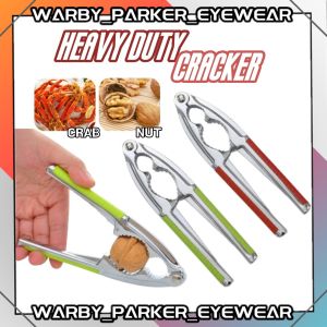 Stainless Steel Crab Cracker Multifunction Heavy Duty Nutcracker Seafood Plier Metal Opener Kitchen Sheller Opener