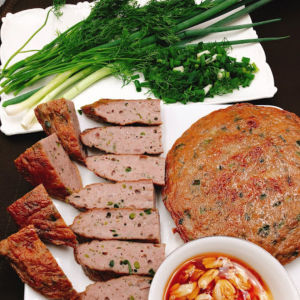 Vietnamese Fried Beef Ham with Dill (Cha Bo Thi La Chien) | Authentic Vietnam Taste