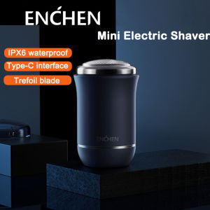 ENCHEN Traveller Mini Shaver Electrical Razor Wet Dry Dual Use IPX6 Waterproof For Men Beard Machine Type-C Rechargeable