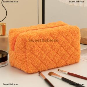 [COD] SweetBabiese กระเป๋าเครื่องสำอางนุ่มสำหรับเดินทางกระเป๋าใส่ดินสอจัดระเบียบแบบพกพา
