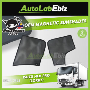 Isuzu NLR PRO (Lorry) NinjaShades Plus OEM Magnetic Car Sunshades (2pcs/set)