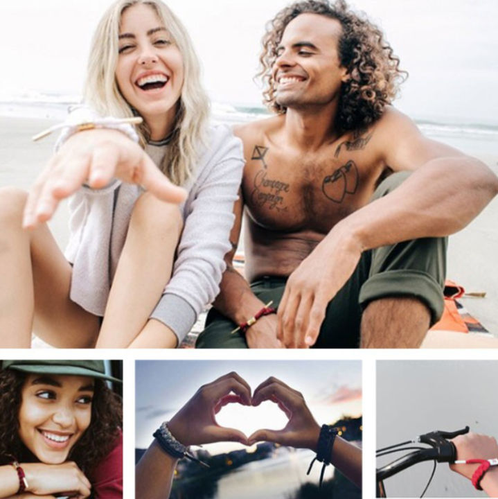 IVY 18 Colors Little Lion Rastaclat Shoelaces Woven Bracelet