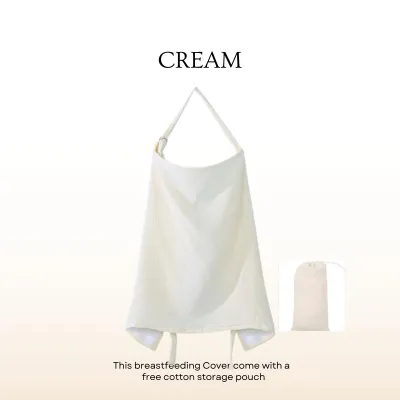 Soft Thick Cotton Breast Feeding Privacy Nursing Cover | More Privacy For Mommy & Baby