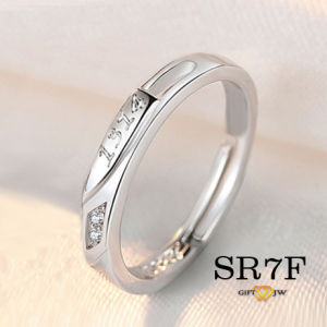 POS DARI KL - SR1 / CINCIN / SILVER RING /  CINCIN SILVER PLATED / ADJUSTABLE RING / CINCIN PEREMPUAN / CINCIN PERAK