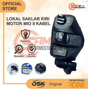 Switch Saklar Kiri Lokal Mio Lama Jupiter Mx tombol lampu dim sen klakson