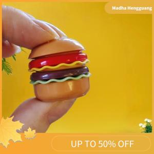 Madha 1 Set 1 6 Dollhouse Hamburger Tableware Meal Box Mini Food Play Plate Model Miniature Kitchen Decoration DIY Accessories