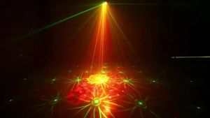 New LED Honeycomb Pattern Home Party Light USB Portable Projector Music Suitability Festival DJ Disco Ball Outdoor Lights