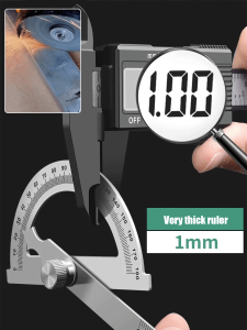 Portable Precision Stainless Steel Single-Arm Protractor for All Year Round  Ideal for Repair Workers  Woodworking Enthusiasts  and Handcraft Lovers - Accurate Measurement and Easy Operation