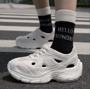 2025 New Platform Sneakers Breathable Anti-Slip Durable Soft Comfortable Shockproof