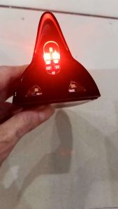 Antena Sirip Hiu Model Lampu Anti Collision Laser Tailight Mobil Universal