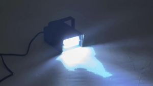 Disco Strobe Light for Party 32 LedStrobes Lights for Parties Plug in Strobe Lights Halloween Haunted House for Room Evictor Strobe Light for Outside Attic Rodent Squirrels Rat