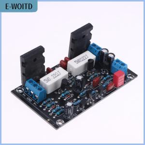 【E-WOITD】 2SC5200+2SA1943 Tube 100W DC 35V Mono Channel HIFI Audio Amplifier Board Mono-channel 100W High-power Mono