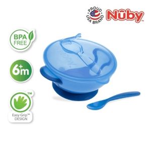 Nuby Garden Fresh Suction Bowl & Spoon Lid