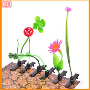🔥🔥🔥ranghe Cute Grass Hair Clip Flower Mushroom Bean Hairclip Women Children Plants Hairpin