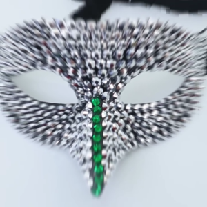 Thạch Mặt nạ hóa trang một nửa khuôn mặt Mặt Nạ Tiệc Halloween Mặt nạ Mặt nạ đeo mắt giả trang cho nam nữ Masquerade cosplay