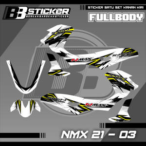 Decal Sticker Yamaha NMAX 155 Old BISA HOLOGRAM Fullbody 2015-2019 Nmx 21