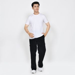 Bootloop - celana baggy pants cargo corduroy - celana cargo panjang pria coklat