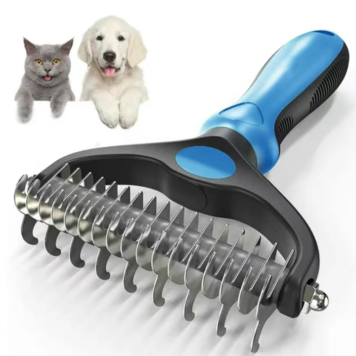 Pets Fur Knot Cutter Dog Grooming Shedding Tools Pet Cat Hair Removal