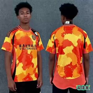 AE25-26 Paris 2 Away Jersey Short-Sleeved Football Uniform Match Jersey Breathable Fan Version Quick-Dry