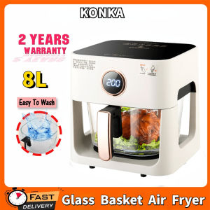 【Malaysia delivery】XIAOMl Air Fryer Oven 8L  Electric Fryer murah Cooker drying machine kitchen aid appliances cooker Oil free Fryer kitchen appliances Multifunctiona
