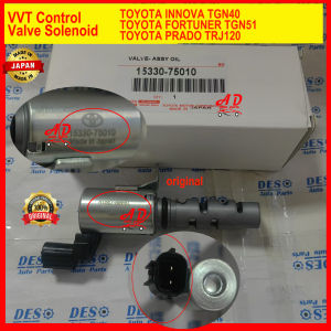 ORIGINAL VVT Control Valve Solenoid 2005-2013 Toyota Innova TGN40/Fortuner TGN51/HiLux/HiAce/PRADO TRJ120 15330-75010