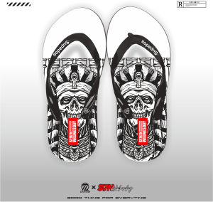 BRZ-Sandal Jepit Keren 2024 Sandal jpt Pria Wanita u/ anak 26-35 u/dewasa 36-43 Sandal Distro 075