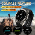 SKMEI DM56 Smartwatch GPS Map | 1.43 Amoled | 5ATM Waterproof | Compass | Altitude Air Pressure Jam Tangan Pria Sports Watch. 