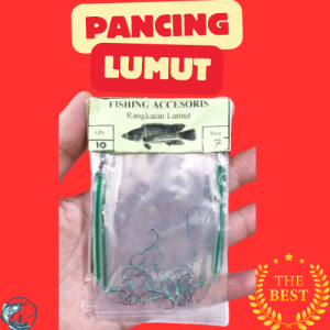 Rangkaian kail pancing lumut Ukuran no 1 sampai No 10 Termurah bisa grosir Harga perpcs