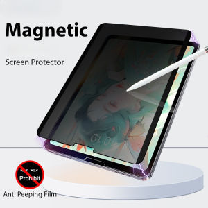 360 Degree Magnetic Detachable Privacy Screen Protector for Samsung Tab S10 S9 S8 Ultra FE Plus S9 FE S8 S7 S6 Lite A9 Plus 11 inch