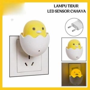 MYX Store Lampu Tidur Jamur Avatar Mushroom Sensor Cahaya LED Night Lamp hias malam colokan dinding otomatis MYX Store